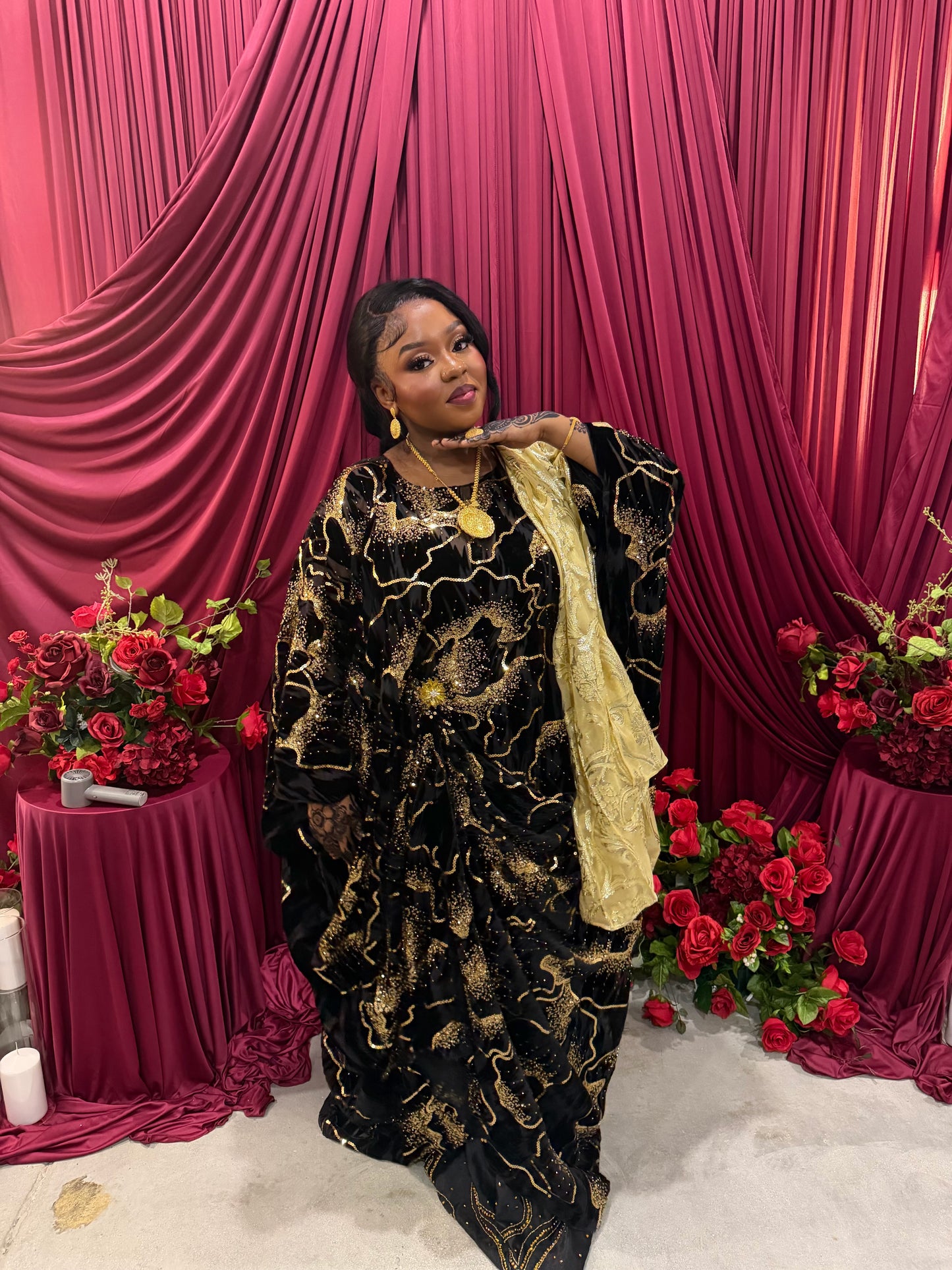 Black and gold Dirac