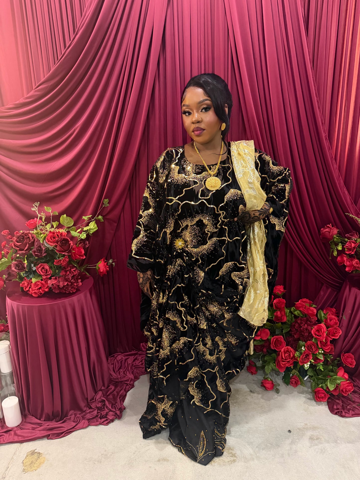 Black and gold Dirac