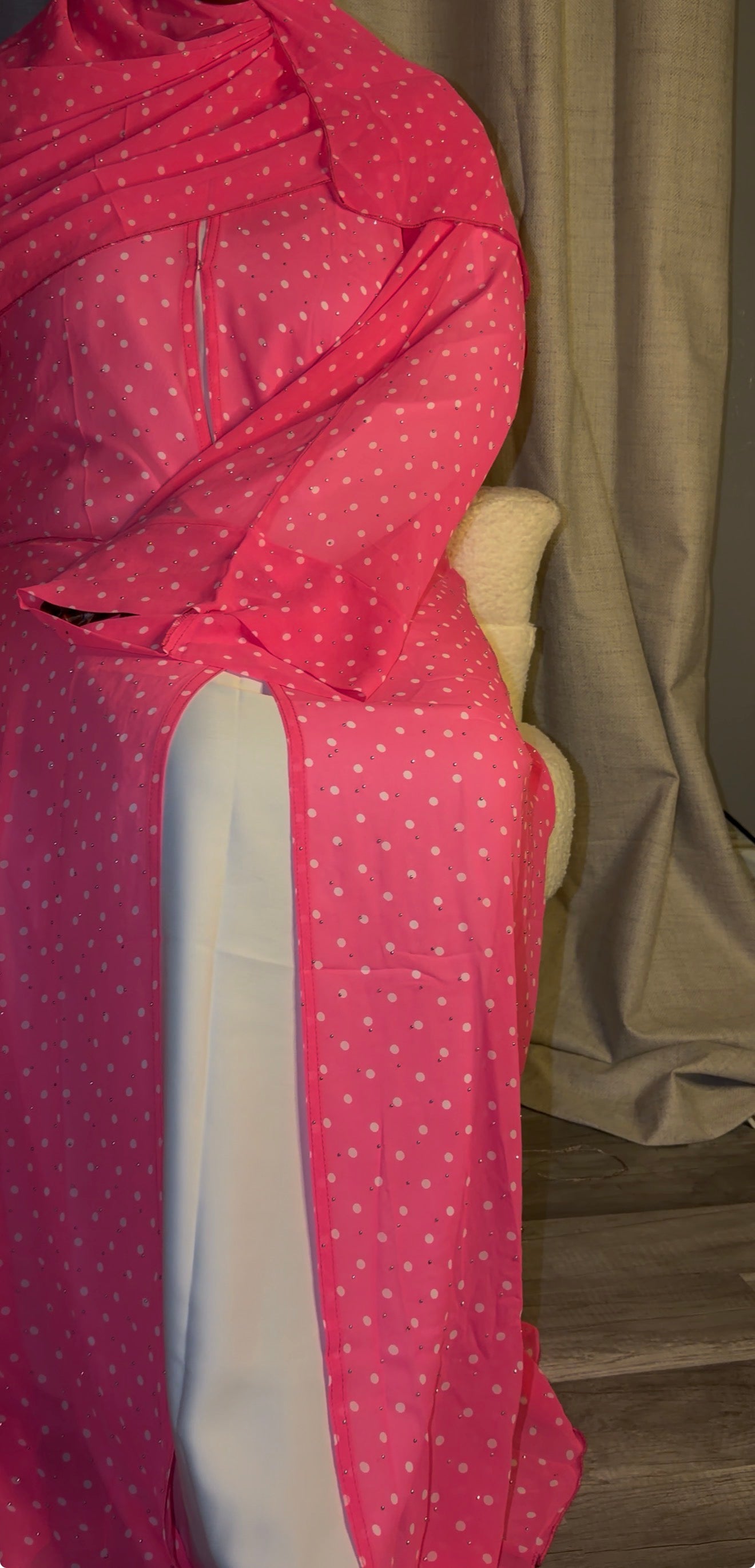 Pink Mirage Abaya