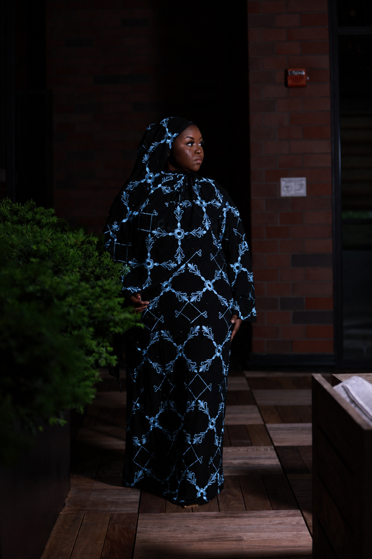 Nafisah Abaya- Baby Blue