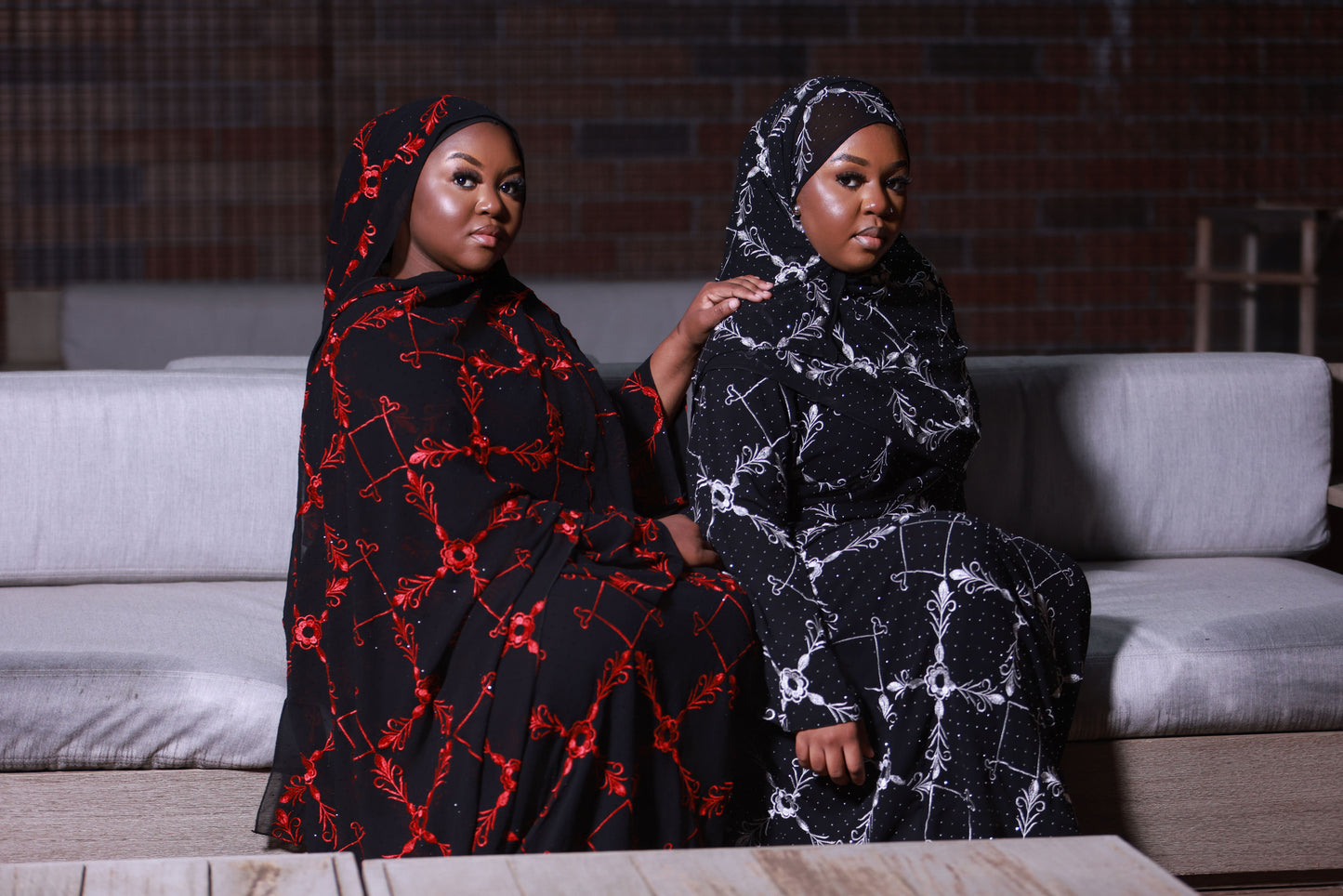 Nafisah Abaya- Red