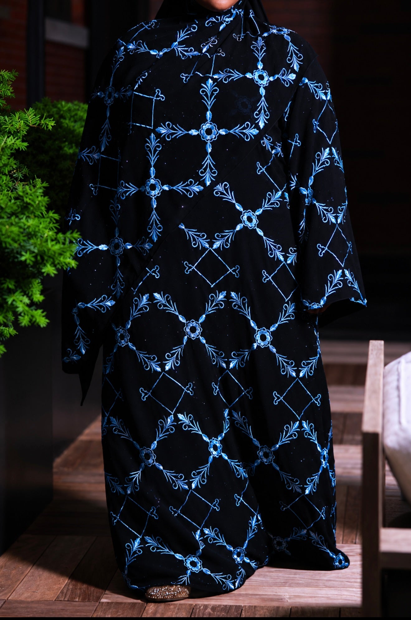 Nafisah Abaya- Baby Blue